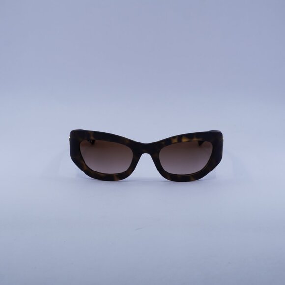 Gucci GG1784S 002 Sunglasses Dark Havana Cat Eye Frame, Brown Lenses main image 10